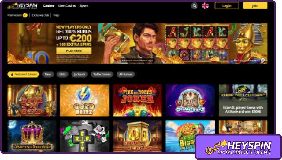 Heyspin Casino Review